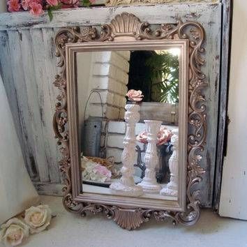 Best Shabby Chic Vintage Mirror Products On Wanelo With Mirrors Shabby Chic (View 16 of 20)