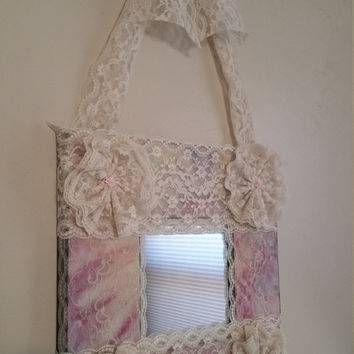 Best Shabby Chic Wall Mirrors Products On Wanelo Regarding Shabby Chic Cream Mirrors (View 2 of 20)