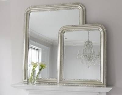 Bevelled Mirror – Hampshire Mirrors In Silver With Silver Bevelled Mirrors (Photo 1 of 20)