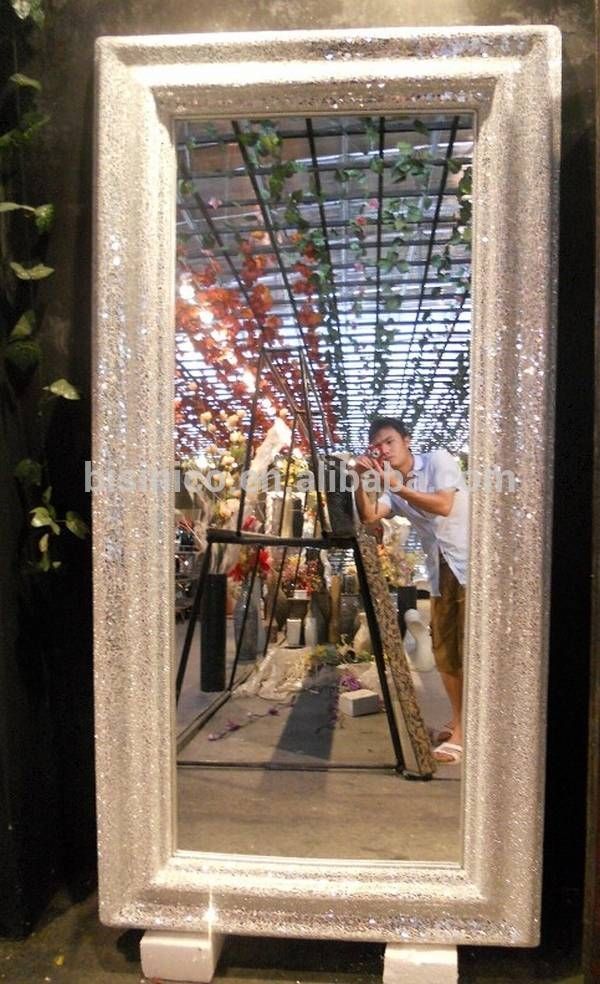 Bisini Bathroom Vanity Wall Mirror,mosaic Frame Glass 100 With Large Mosaic Mirrors (Photo 12 of 30)