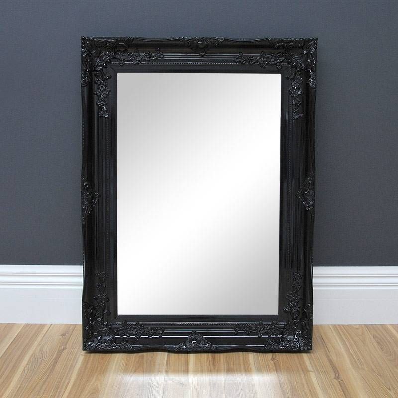 Featured Photo of 20 Collection of Antique Black Mirrors