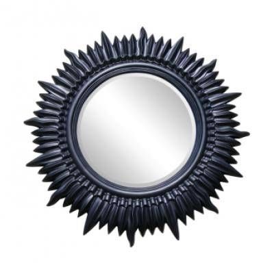 Black Round Mirrors – Ayers & Graces Online Antique Style Mirror Shop For Black Round Mirrors (View 17 of 20)