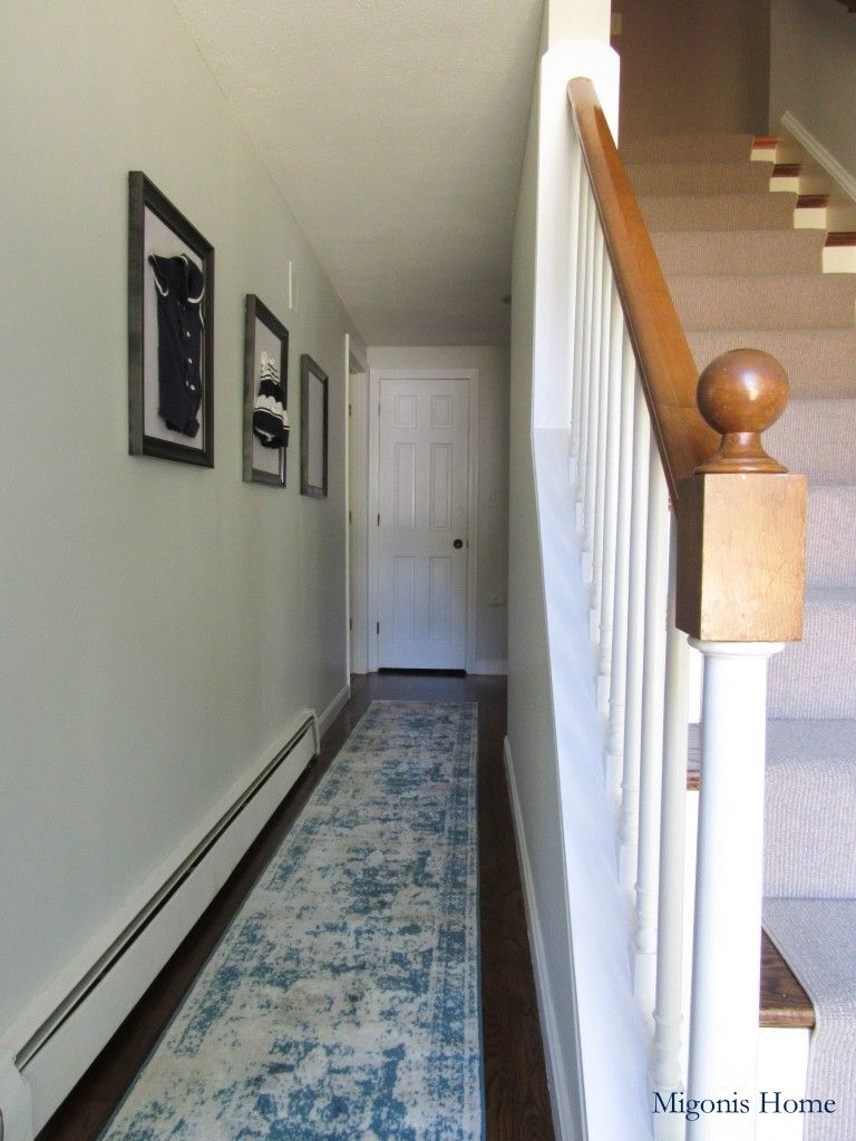 Blue Entryway Runner Migonis Home Inside Rug Runners For Entryways (View 8 of 20)