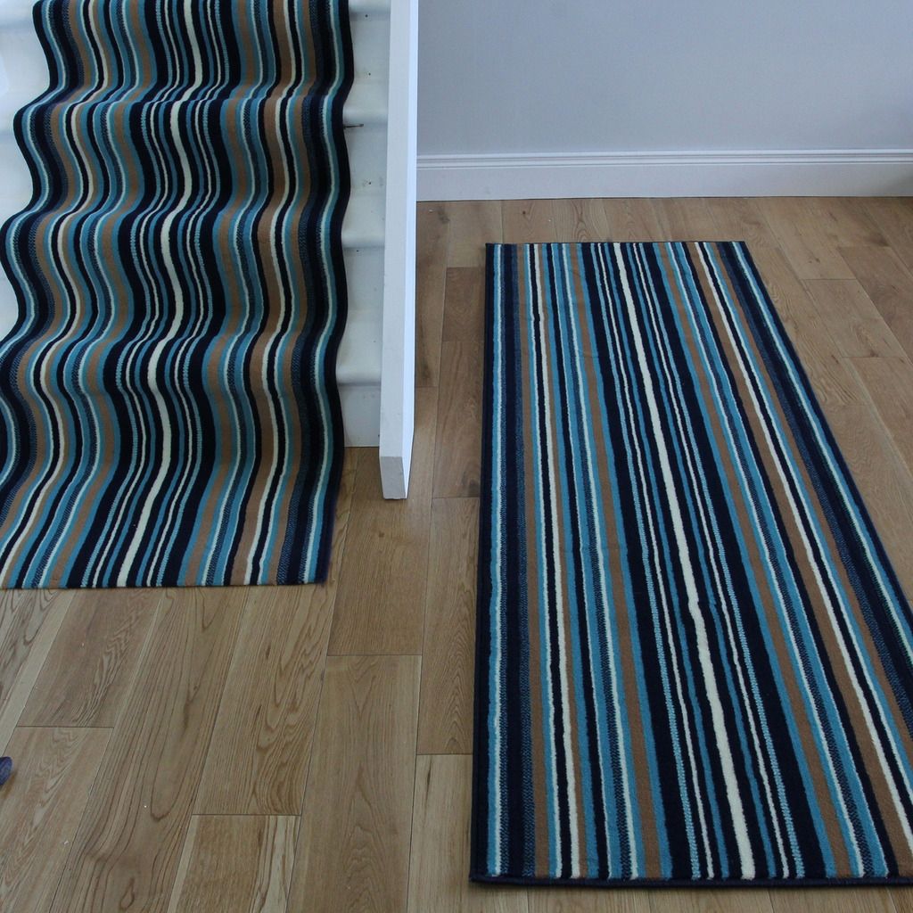 Blue Rug Runners Roselawnlutheran For Hallway Runners Blue (View 9 of 20)