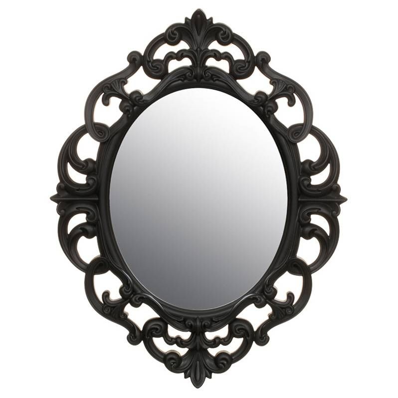 B&m Small Ornate Oval Mirror – 295297 | B&m Intended For Ornate Mirrors (Photo 9 of 20)