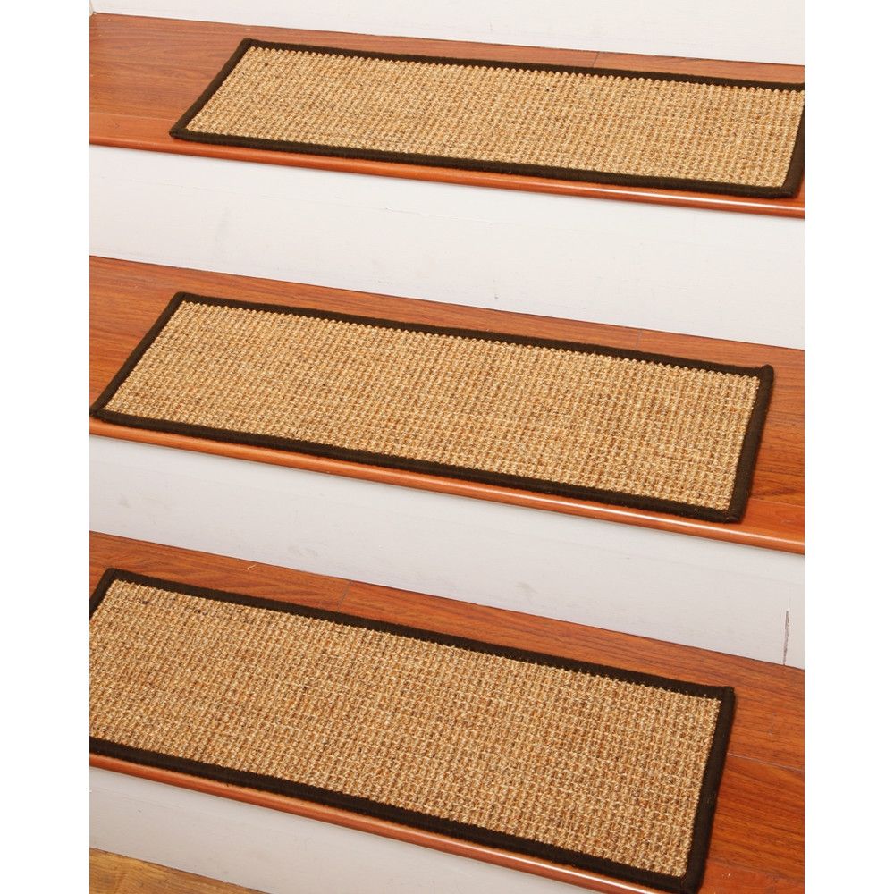Braided Stair Tread Rugs Roselawnlutheran Intended For Braided Rug Stair Treads (Photo 8 of 20)