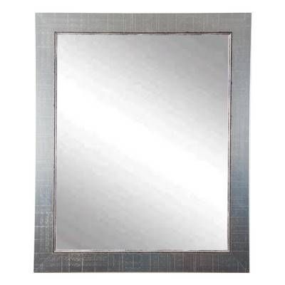 Brandtworksllc Antique Nickel Silver Vanity Mirrors & Reviews Throughout Antique Silver Mirrors (View 19 of 20)