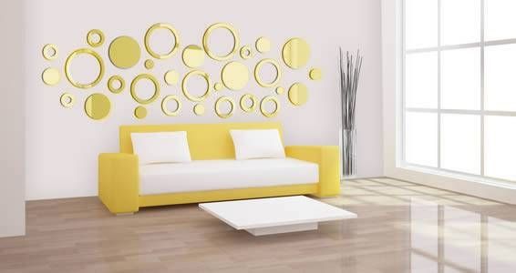Bubbly Circles Wall Mirrors | Dezign With A Z With Regard To Mirrors Circles For Walls (View 18 of 30)
