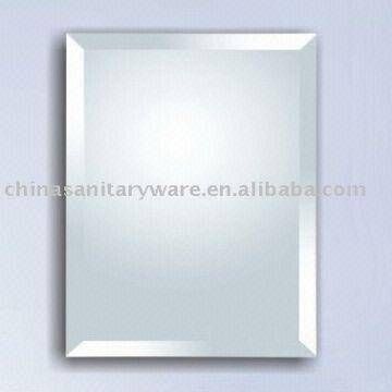 Cheap Rectangle Bevelled Mirror Stick On Wall  (View 3 of 20)