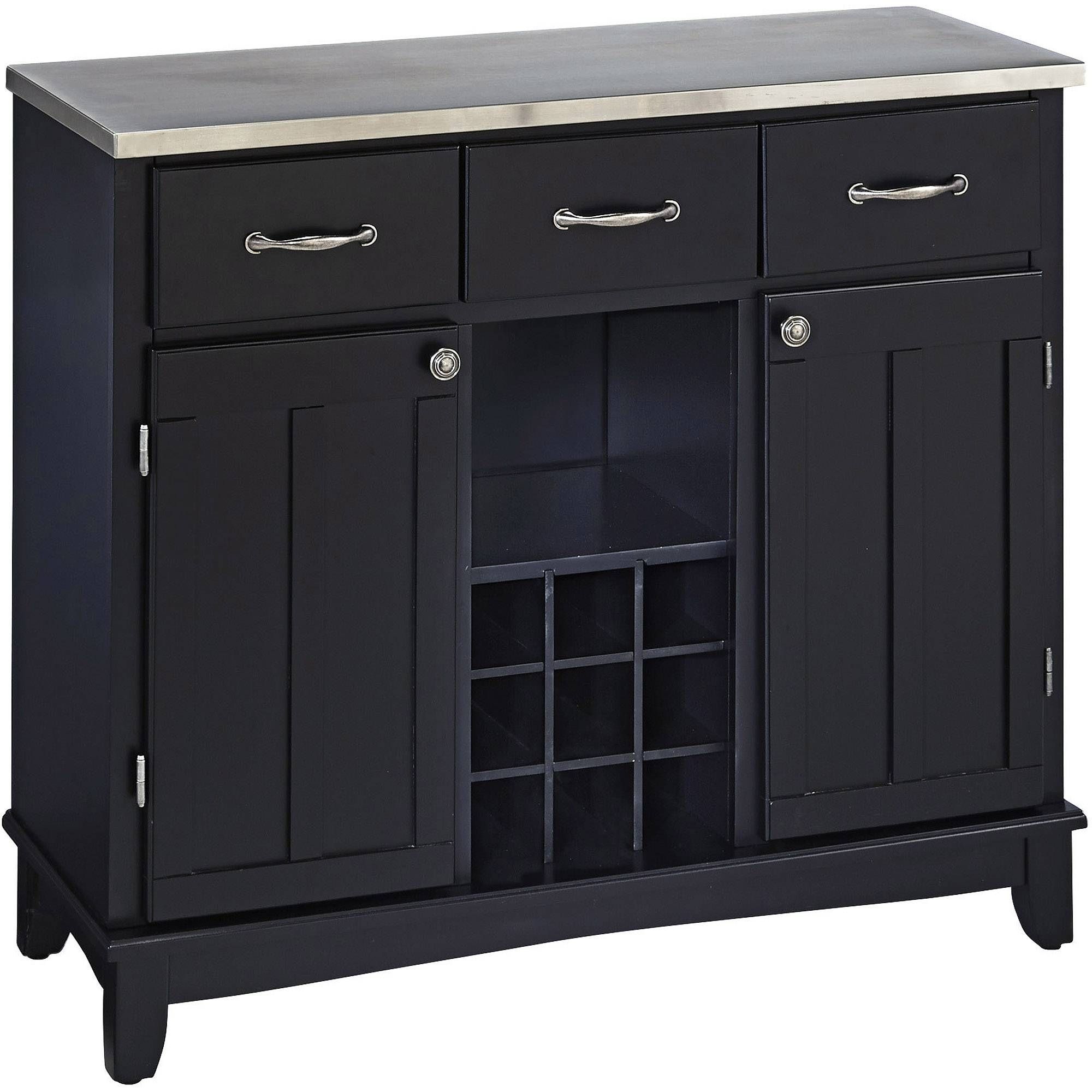 China Cabinet & Buffet Furniture : Kitchen & Dining Furniture Pertaining To Small Black Sideboard (Photo 11 of 20)