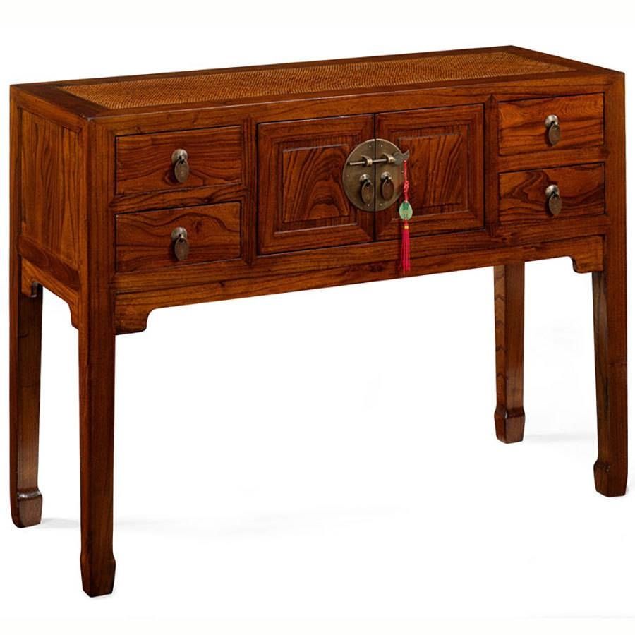 Chinese Style Drawer Console Table|console Tables Uk – Candle And Blue With Regard To Chinese Sideboards (View 12 of 20)