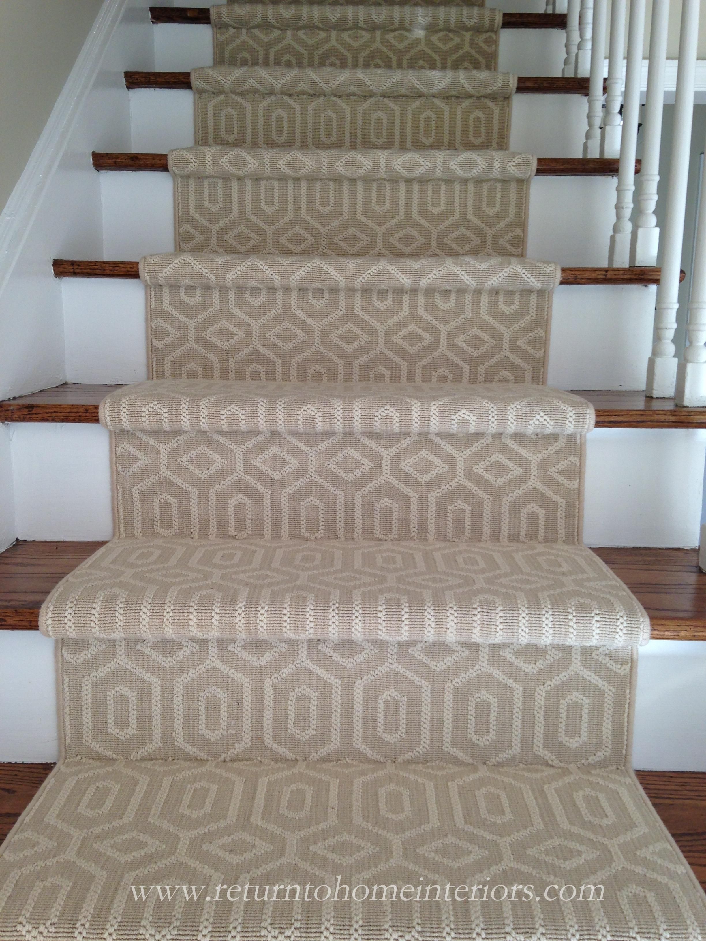 Choosing A Stair Runner Some Inspiration And Lessons Learned In Hallway Runners Beach (View 7 of 20)
