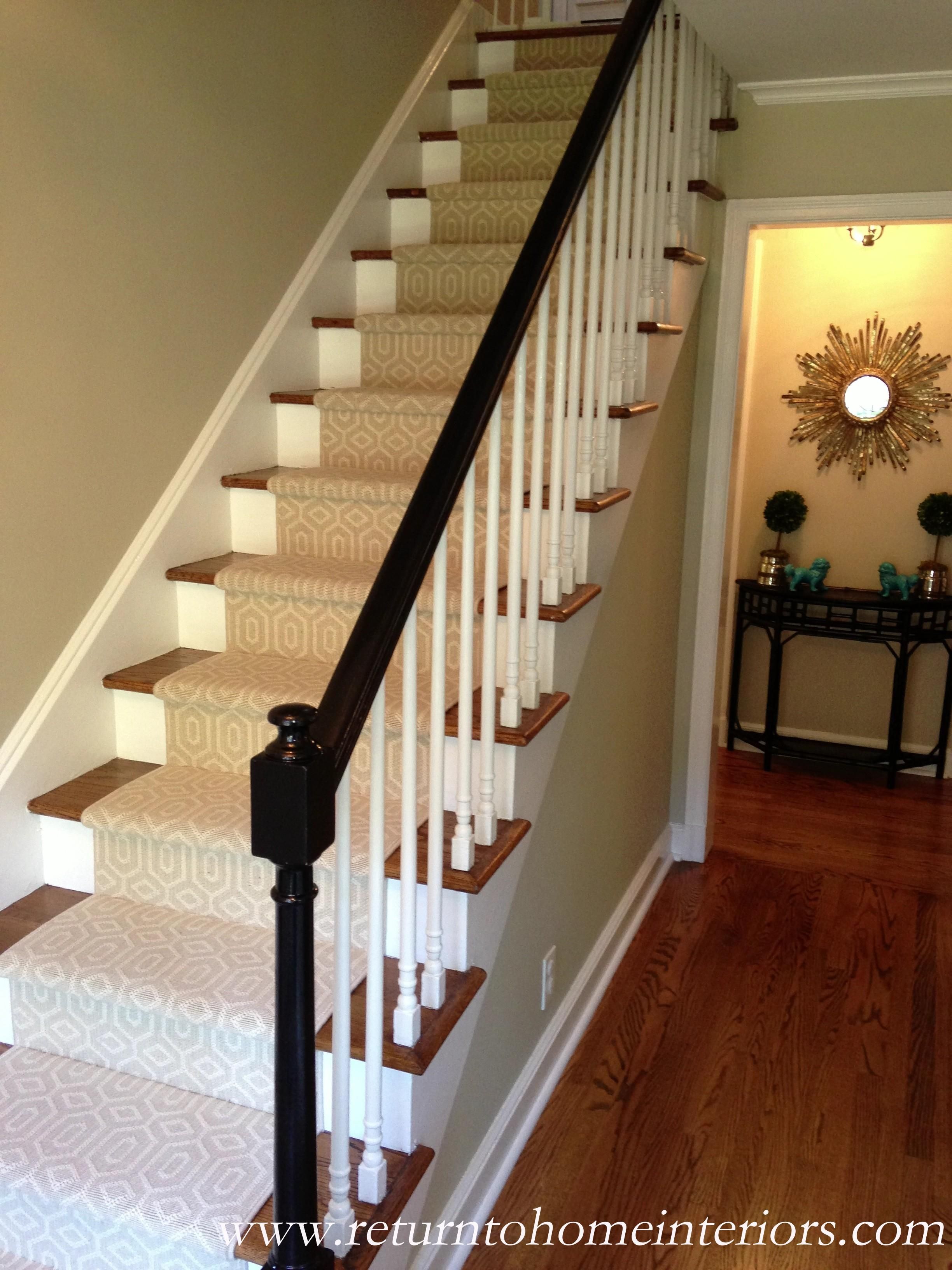 Choosing A Stair Runner Some Inspiration And Lessons Learned Regarding Carpet Runners For Stairs And Hallways (View 10 of 20)