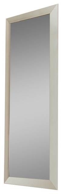 Chrome Floor Dressing Vanity Wall Mirror – Contemporary – Floor In Chrome Floor Mirrors (Photo 20 of 20)
