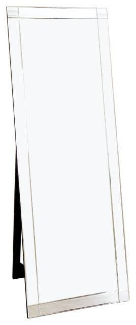 Clarendon Standing Floor Mirror – Contemporary – Floor Mirrors Intended For Clarendon Mirrors (Photo 8 of 20)