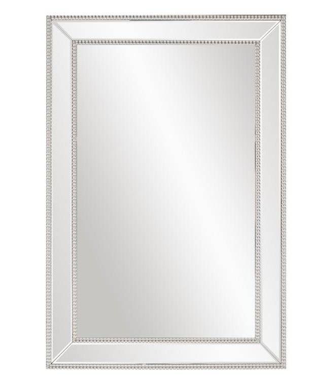 Clarimond Silver Rectangle Wall Mirror & Reviews | Joss & Main Within Rectangular Silver Mirrors (View 15 of 30)