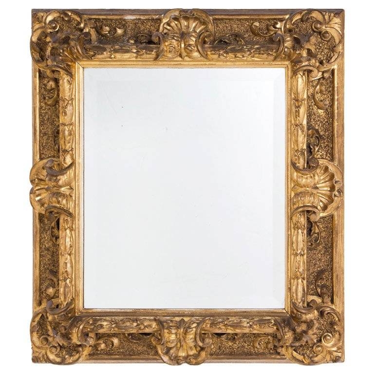 Classic Italian Baroque Style Mirror, 31" X 28.5" For Sale At 1stdibs Within Baroque Style Mirrors (Photo 1 of 20)