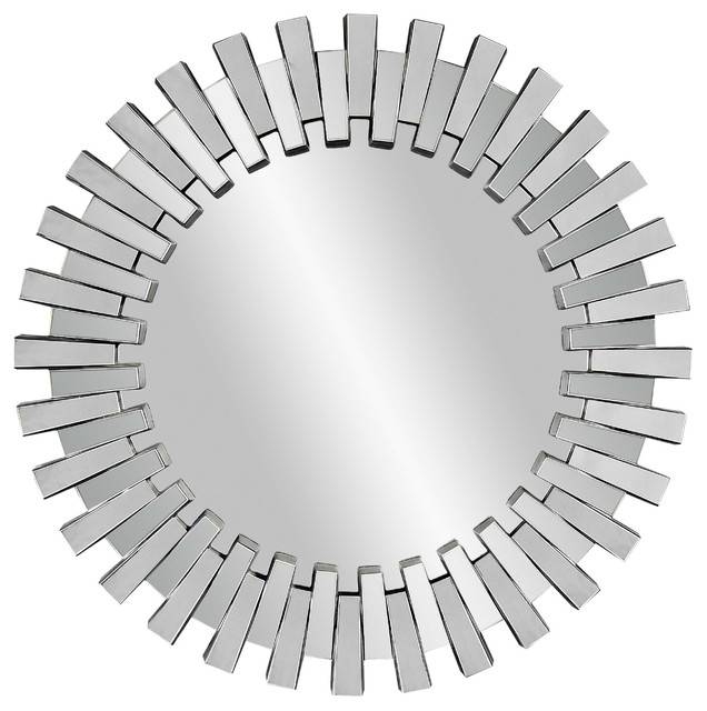 Contempo Baka Wall Mirror – Contemporary – Wall Mirrors – Within Contemporary Round Mirrors (Photo 1 of 20)