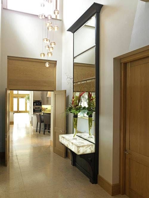 Contemporary Long Mirrors. Thin Bathroom Mirrors Hallway Ideas Regarding Long Mirrors For Hallway (Photo 24 of 30)