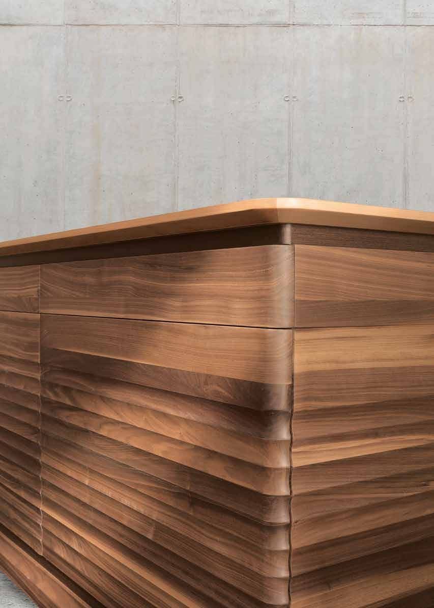 Contemporary Sideboard / Wooden / Brown – A 102 – Dale Italia Throughout Contemporary Wood Sideboards (Photo 10 of 20)