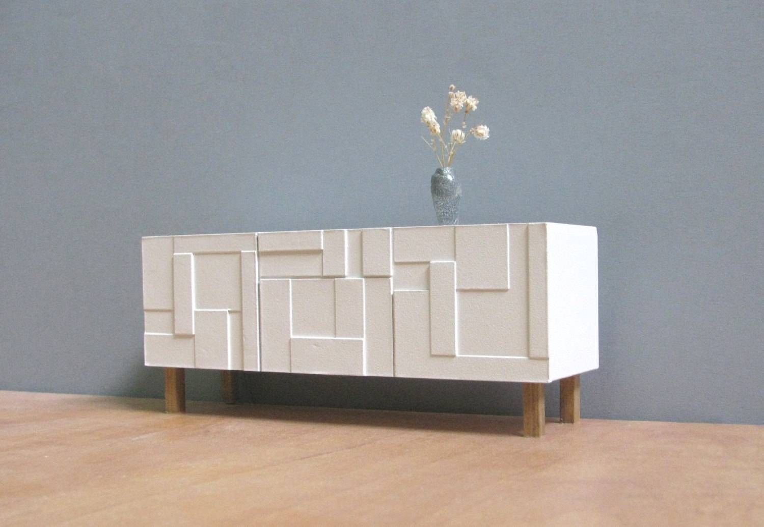 Contemporary White Sideboard Cabinet — New Decoration : Mid Regarding Contemporary White Sideboard (Photo 3 of 20)