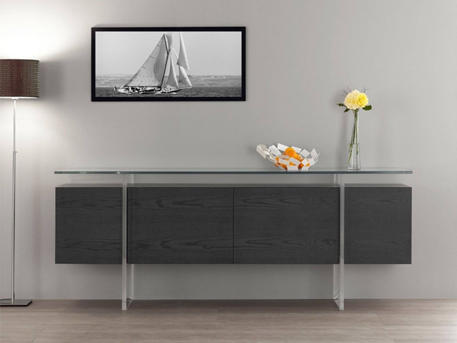 Cool Grey Oak Sideboard Design With Unfinished Wood Frames Within Unfinished Sideboards (View 2 of 20)