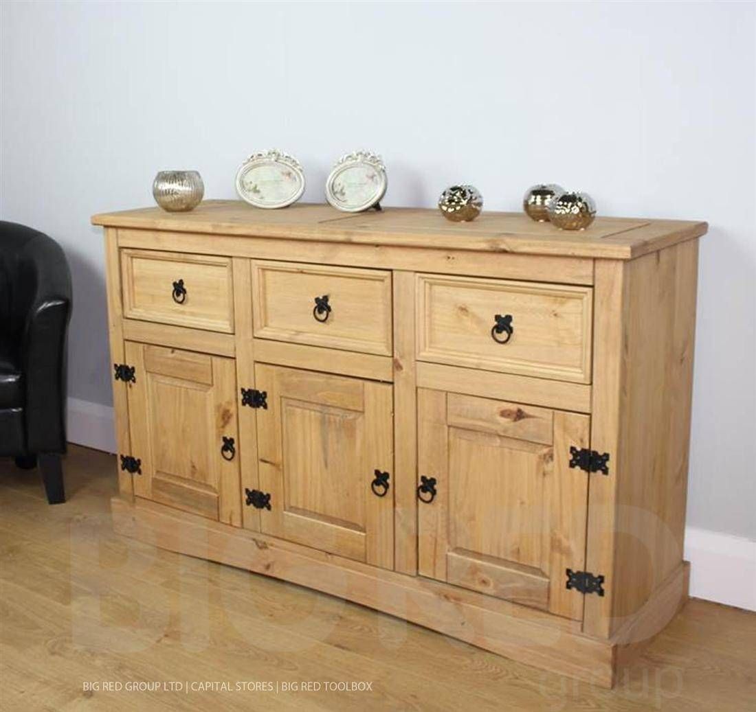 Corona Sideboard – Sideboards, Buffets & Trolleys : Mince His Words Intended For Unfinished Sideboard (View 4 of 20)