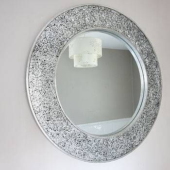 Creating A Unique Mosaic Round Mirror | Inovodecor With Regard To Round Mosaic Mirrors (View 16 of 30)