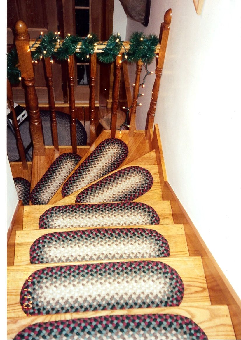 Custom Braided Rugs Country Braid House Throughout Braided Rug Stair Treads (Photo 2 of 20)