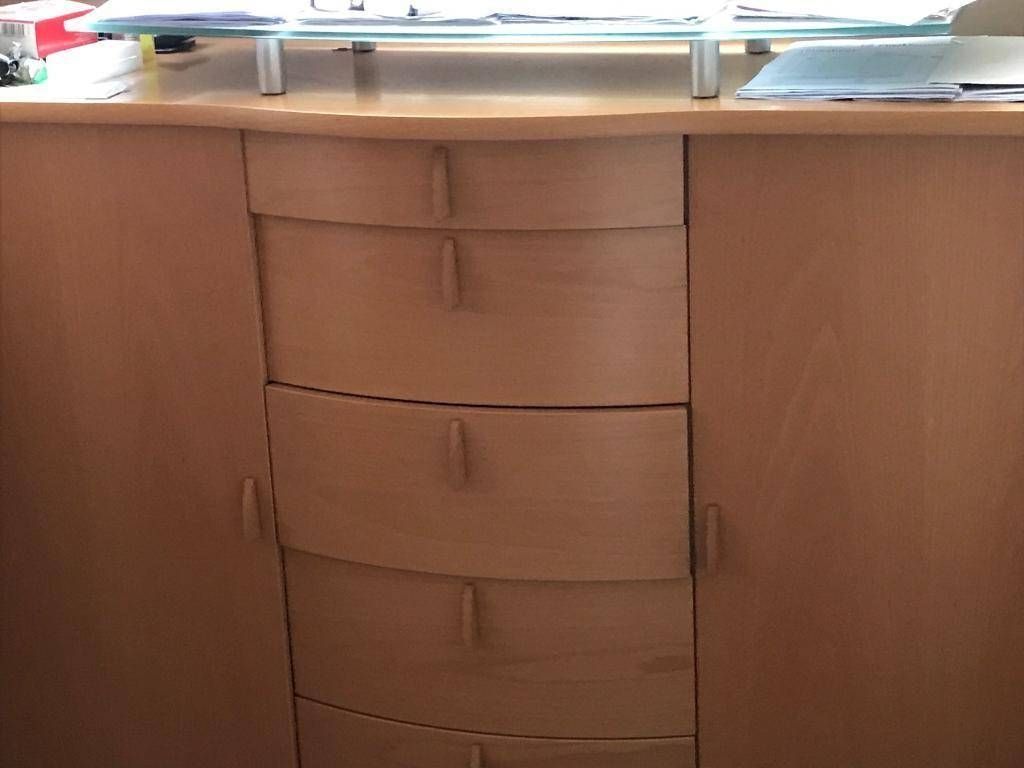 Danish Curved Sideboard Unit | In Southsea, Hampshire | Gumtree Intended For Curved Sideboard (Photo 17 of 20)