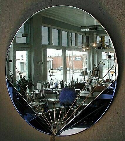 Deco Dence Art Deco – Mirrors – 1 – Art Deco Club Chairs, Bars Intended For Round Art Deco Mirrors (Photo 2 of 30)