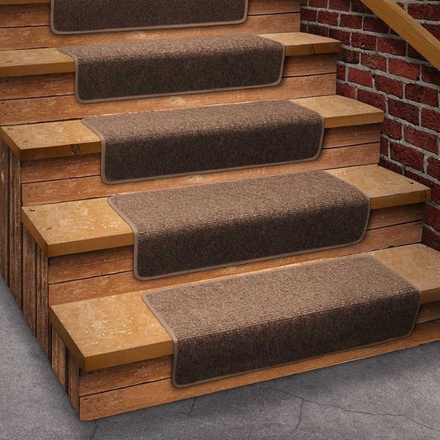 Decor Using Captivating Stair Treads For Alluring Home Decoration Intended For Indoor Stair Treads Carpet (View 13 of 20)