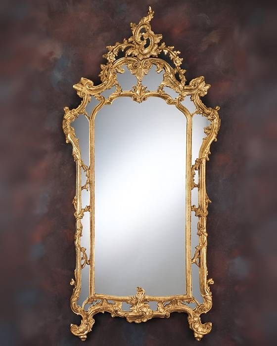 Decorative Mirror And Baroque Gold Leaf Decorative Mirror Regarding Baroque Gold Mirrors (Photo 1 of 20)