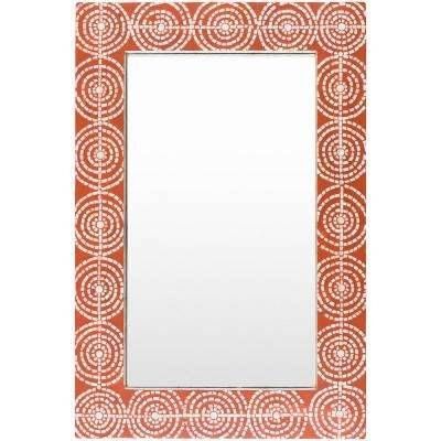 Decorative – Red – Mirrors – Wall Decor – The Home Depot Throughout Red Mirrors (Photo 15 of 20)
