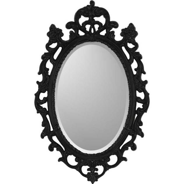 Decorative Wall Mirrorparagon:"black Ornate" – Mirrors Throughout Ornate Mirrors (Photo 3 of 20)