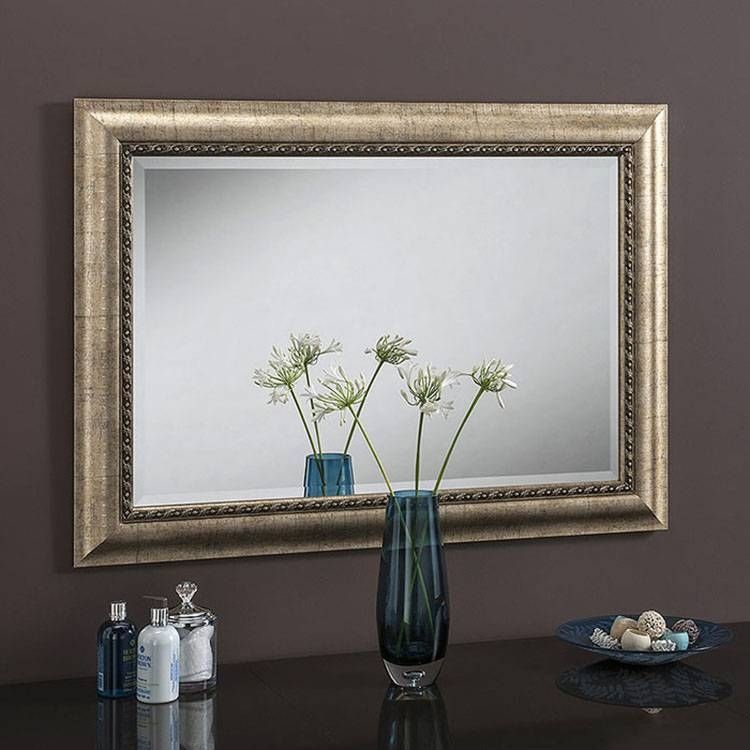 Decorative Wall Mirrors, Derative Wall Mirror Champagne X Cm With Champagne Wall Mirrors (Photo 1 of 20)