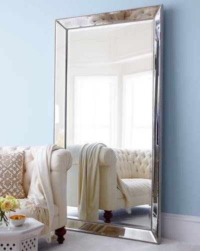 Decorative Wall Mirrors & Floor Mirrors At Horchow With Silver Long Mirrors (View 26 of 30)