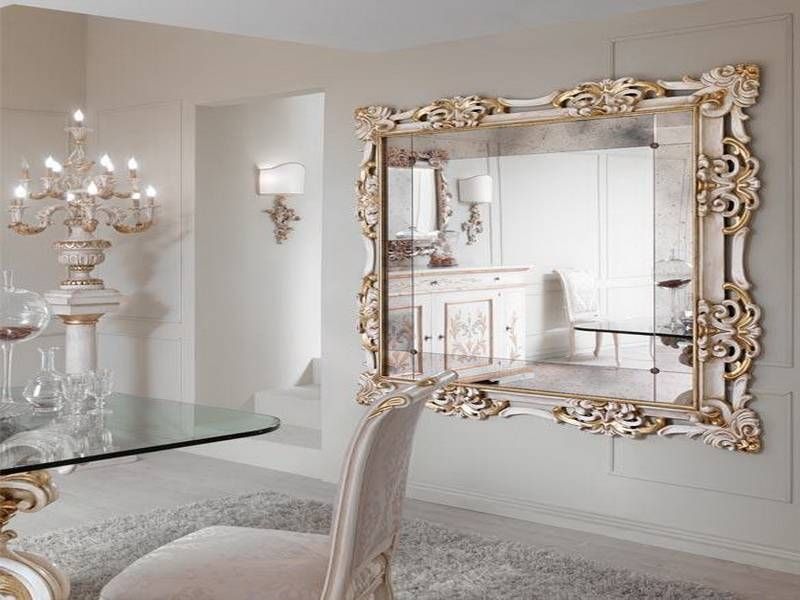 Designer Wall Mirror, Beauty N Large Designer Wall Mirrors Large Pertaining To Modern Baroque Mirrors (View 7 of 30)