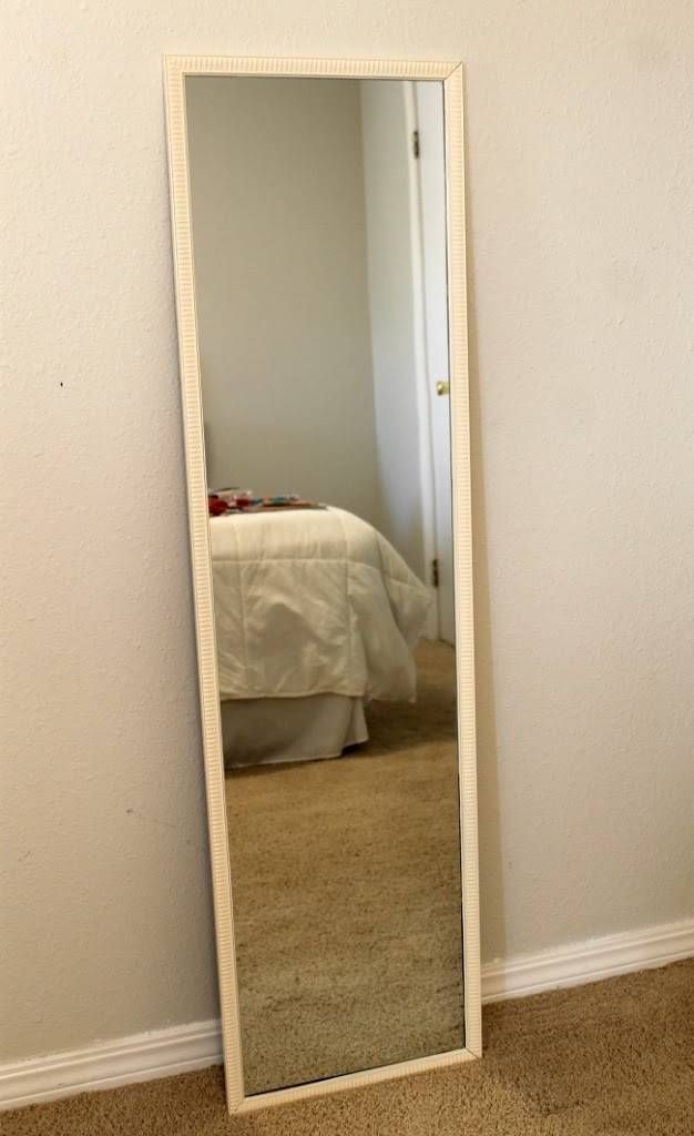 Diy Full Length Floor Mirror – Child At Heart Blog Inside Long Length Mirrors (Photo 18 of 20)
