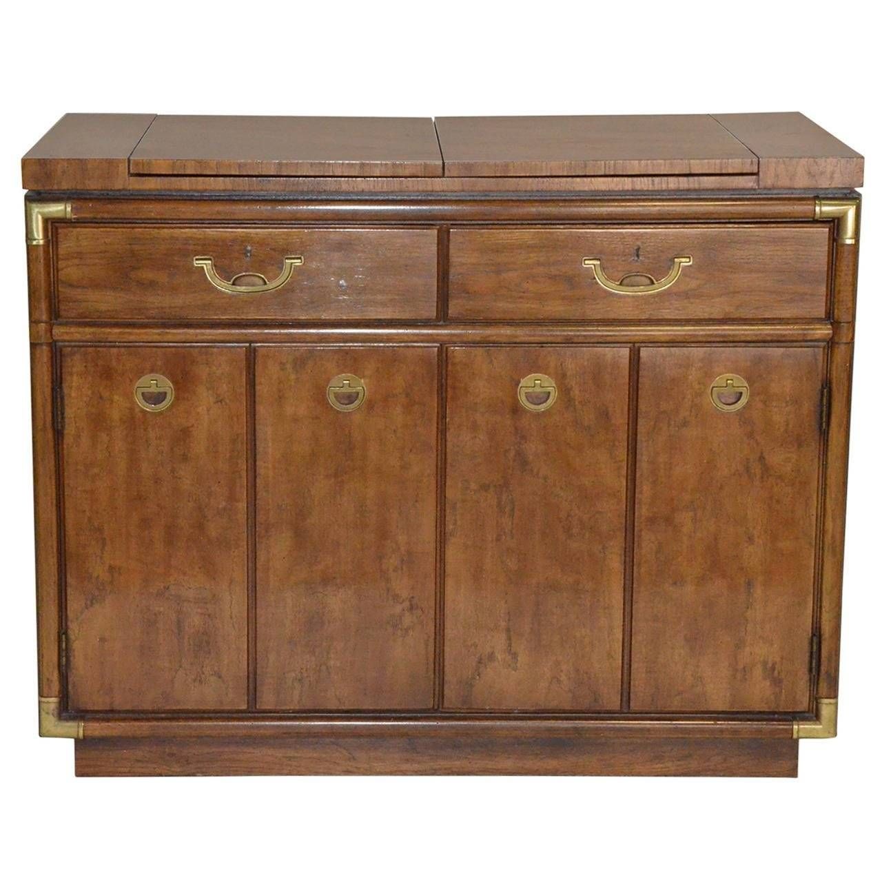Drexel Heritage Chinoiserie Rolling Buffet At 1stdibs For Chinoiserie Sideboard (Photo 7 of 20)