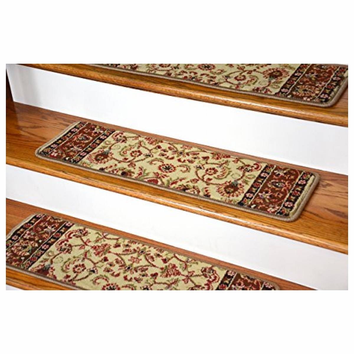 Entry Mudroom Wondrous Carpet Stair Treads With Classic Colors Within Staircase Tread Rugs (Photo 10 of 20)