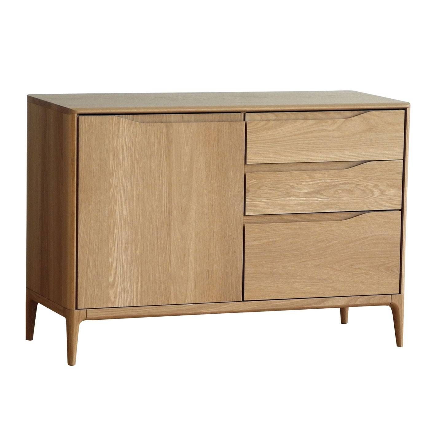 Ercol Romana Small Sideboard Oak In Small Sideboard With Drawers (View 20 of 20)