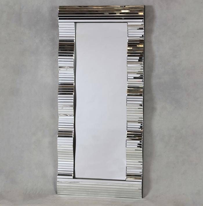 Extra Large Venetian Wave Leaner Mirror 200cm X 92cm Venetian Wave With Extra Large Venetian Mirrors (View 12 of 15)