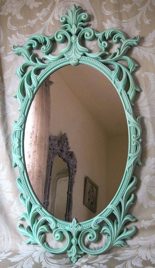 Find More Mirrors Information About Large Big Decorative Cosmetic With Oval French Mirrors (View 28 of 30)