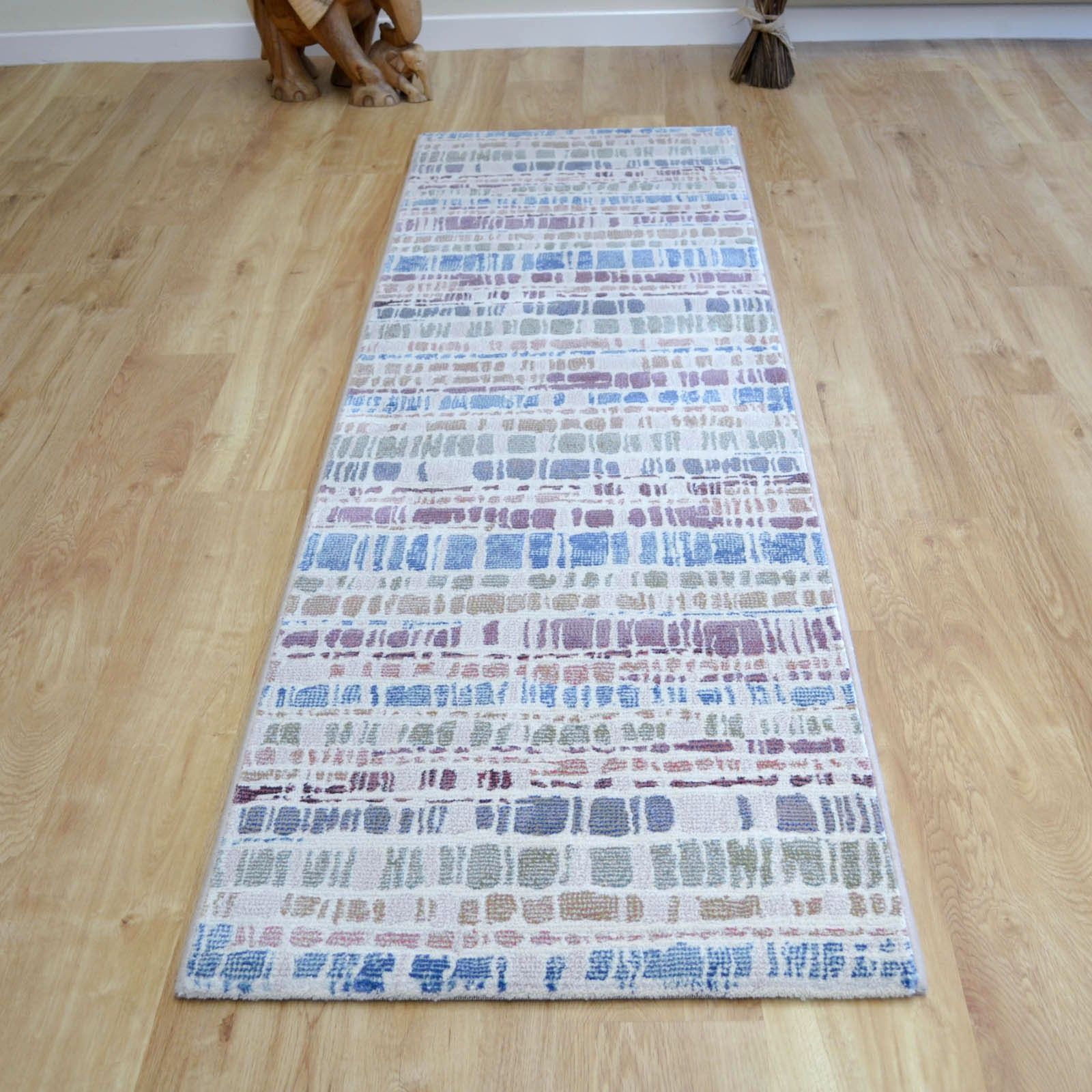 Featured Photo of 2024 Best of Blue Rug Runners for Hallways