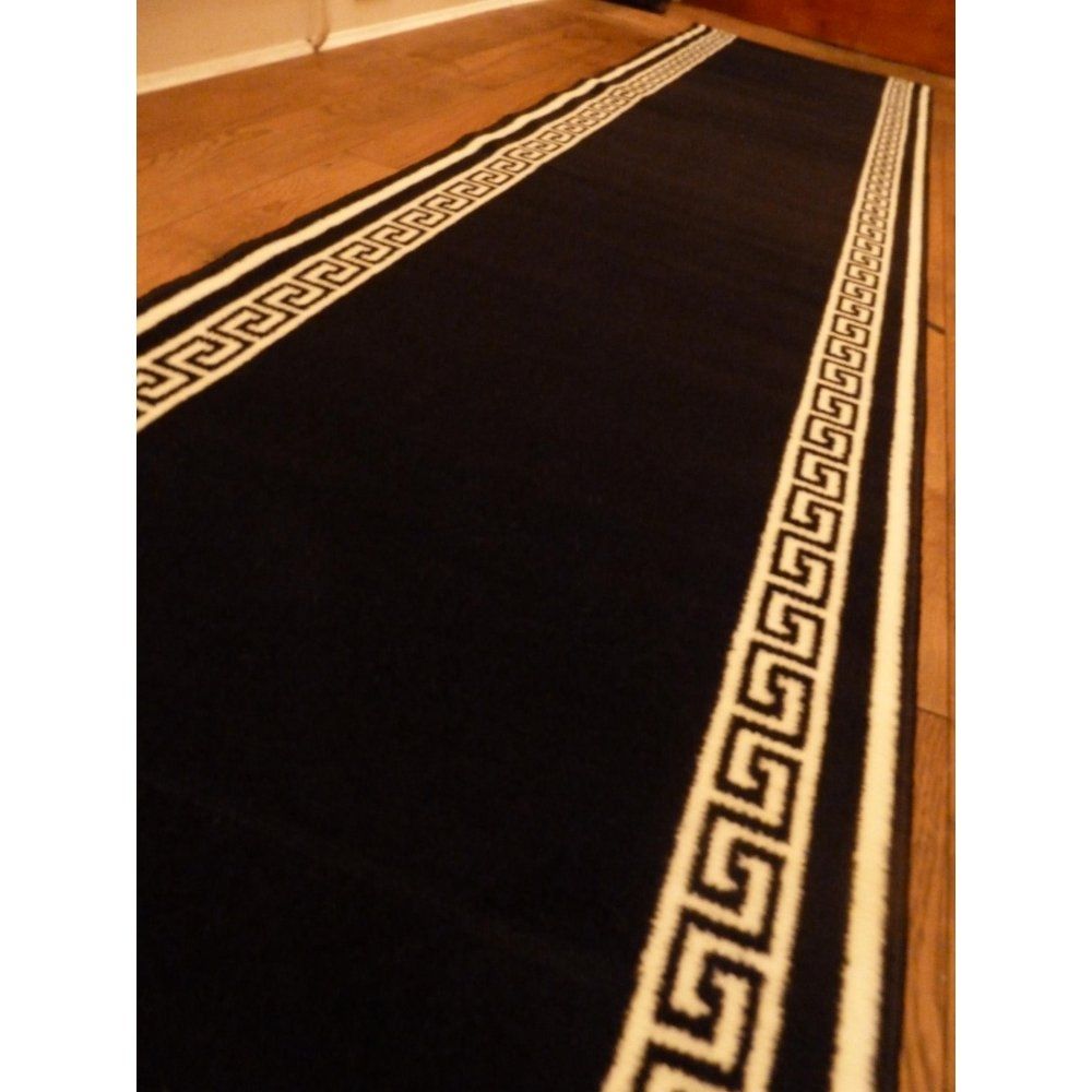 Flooring Lovely Hallway Runners For Floor Decor Idea Pertaining To Black Rug Runners For Hallways (View 3 of 20)