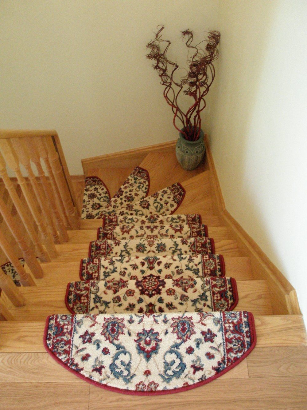 Flooring Pretty Stair Treads Carpet For Stair Decoration Idea Pertaining To Indoor Outdoor Carpet Stair Treads (Photo 11 of 20)