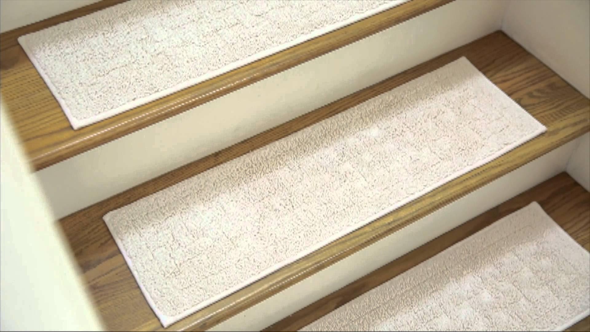 Flooring Pretty Stair Treads Carpet For Stair Decoration Idea Throughout Stick On Carpet For Stairs (Photo 1 of 20)