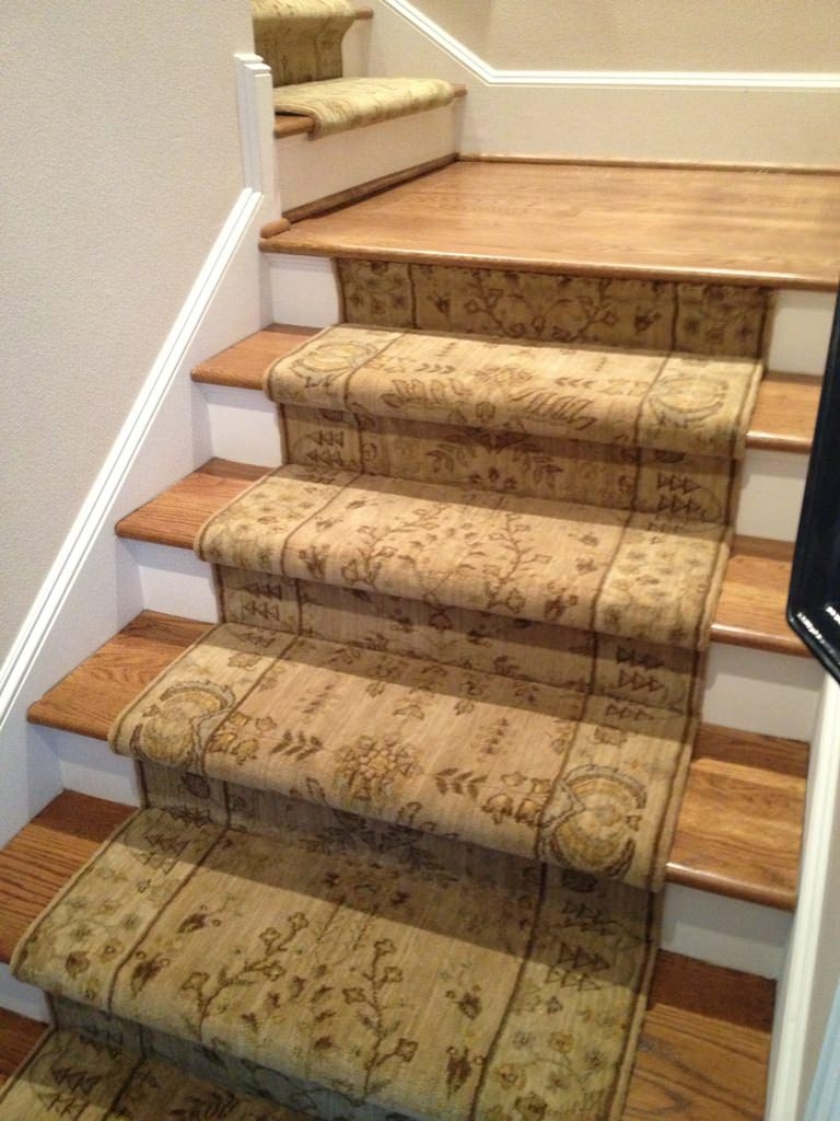 Featured Photo of 20 Inspirations Stairway Carpet Treads