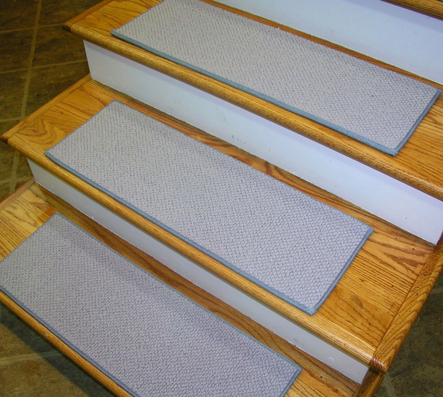 Flooring Stair Treads Carpet Stair Tread Rug Carpet Tread For With Grey Carpet Stair Treads (View 14 of 20)